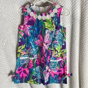 Lilly Pulitzer Vibrant Floral Shift Dress